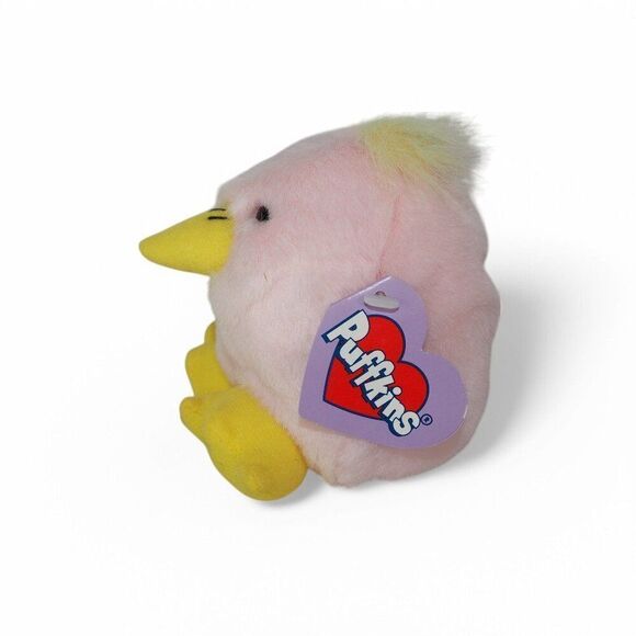 Swibco Puffkins Chirps Limited Edition 1998 Vintage Beanbag Plush - Picture 2 of 5